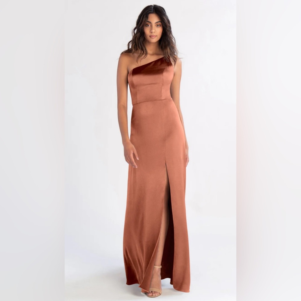 Jenny Yoo Bridesmaid Dress Jensen - Canyon Sunset; Size 4.